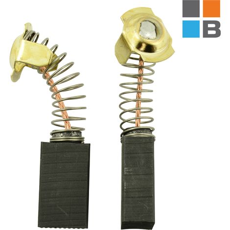 Balais de charbon pour Parkside PZKS 2000 C3 - 7 x 11 x 19,5 mm (1/2)