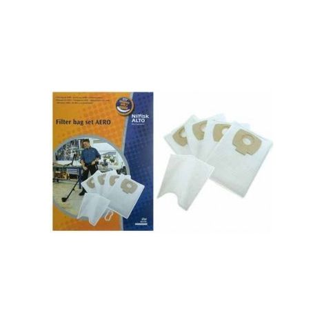 Confezione di 4 sacchetti poliestere + 1 filtro ad acqua - Aspirapolvere - NILFISK - 155721