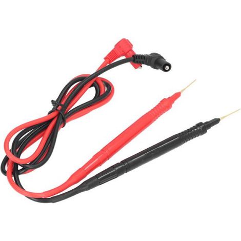 Fils de broche de multimètre Sondes à Broches Multimètre, Fils de Test en Cuivre et Silicone, bricolage detecteur (1/4)