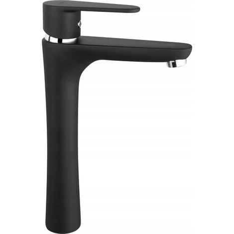 Ferro Algeo grifo de lavabo negro mate altura 29,3 cm (1/2)