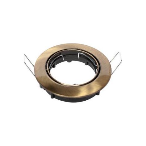 Faretto da Incasso Orientabile 230V Bronzo Diametro 65