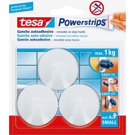 Tesa Powerstrips 3 Ganci Tondi Bianchi 6 Cf (1/2)