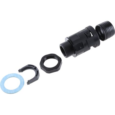 Raccord de gaine PMA PG13.5, taille 17mm en PA 6, IP68 ( Prix pour Paquet de 4 )