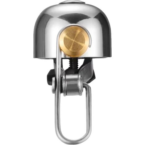 Timbre para bicicleta, acero inoxidable, sonido nítido, 15-1BLS (1/2)