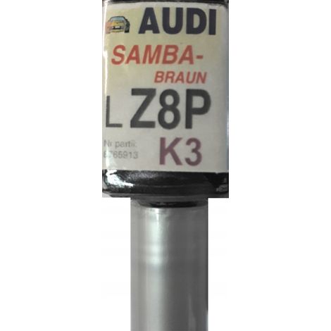 Reparación de arañazos de pintura de coche Audi LZ8P K3 sambabraun 10 ML arasystem (1/5)