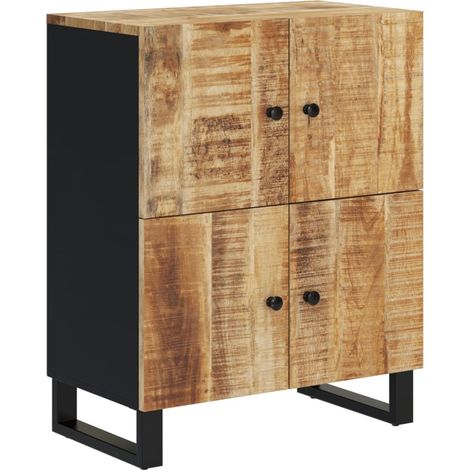 Credenza con 4 Ante 60x33x75 cm in Legno Massello di Mango vidaXL (1/5)