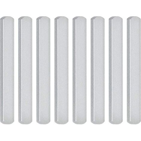 Lot de 8 plaques de poids en acier pour gilet lesté, équipement de musculation et de sport