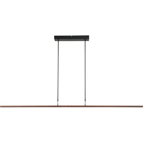 Lampe suspendue Iota 130cm brun rouille - 2842-81-25-P-DW