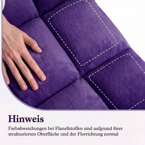 Purple Folding Floor Chair with Adjustable Backrest (1/5)