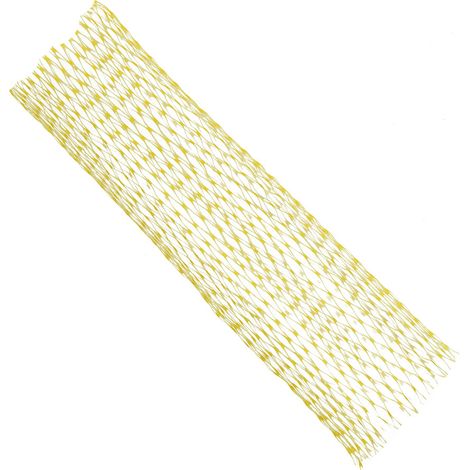 Obstnetz Gemüsenetz Aufbewahrungsnetz (Meterware) Masche 12mm gelb (1/5)