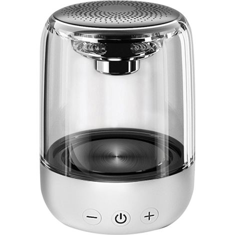Enceinte Bluetooth portable sans fil stéréo avec basses profondes C7 et éclairage LED couleur (1/3)