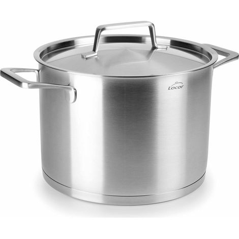 Pot avec Couvercle, Gris, 18 cm (1/2)