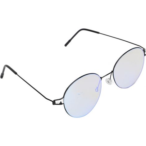 Lunettes pour aveugles rouge-vert KY848 - Monture en fil métallique ultra-légère pour la correction des couleurs et la reconnaissance d'images (monture noire) (1/5)