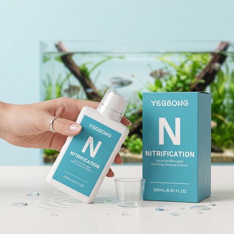 Nettoyant biologique pour aquarium - Clarifie l'eau, purifie l'eau de l'aquarium, la rend claire et transparente - 250 ml (1/5)