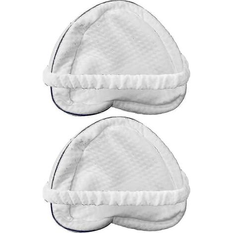 Ecleanfy - Lot de 2 housses de coussin pour genoux avec élastique et fermeture éclair. Douces et respirantes - En stock (1/4)