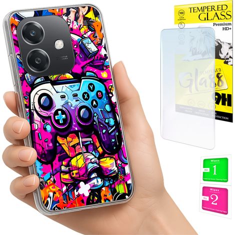 Schutzhülle für Oppo A40 / A40m / A60 5G: Fotoschutzhülle, Rückseite aus 9H-Glas (1/5)