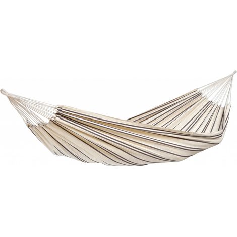 Amazonas Hängematte Barbados Cappucino , weiß