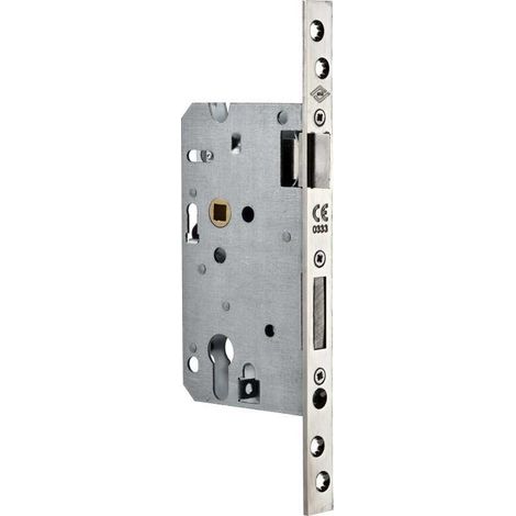 Serrure à larder LIONA à profil européen et bout carré axe 60mm droite JPM 920000 03 1A (1/3)