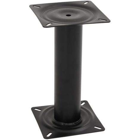 Piédestal de siège de bateau noir 33 cm acier (1/5)