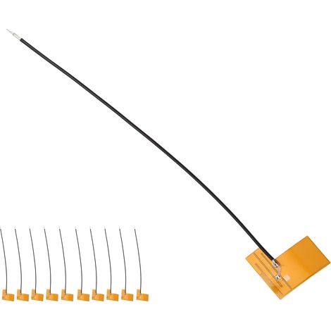Antenne FPC souple interne 10 pièces, transmission stable du signal, large portée, forte résistance à l'oxydation, soudure 50W. (1/5)