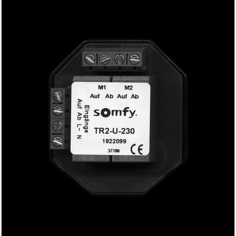 Somfy Trennrelais UP pour Motorisation de Volets Doubles
