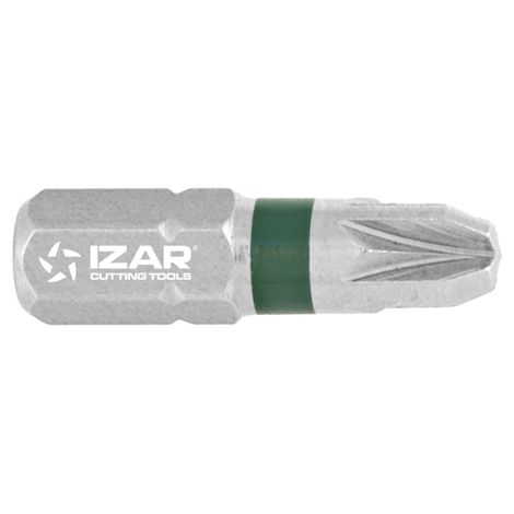 IZAR PUNTA DESTORNILLADOR 1/4" POZIDRIV 125 CAJA 5U. (1/2)