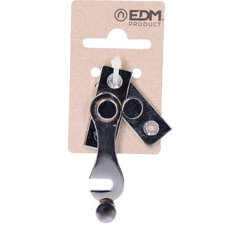 Battente sinistro H cromato 6 cm EDM (1/2)