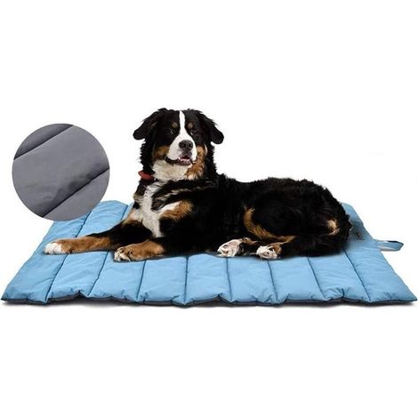 (110 x 68 cm) Large Dog & Cat Mat (Cool and Warm), Foldable Dog Basket, Washable Dog Cushion, Antistatic Outdoor Dog Travel Bed, Cooling Dog Mattress (1/5)