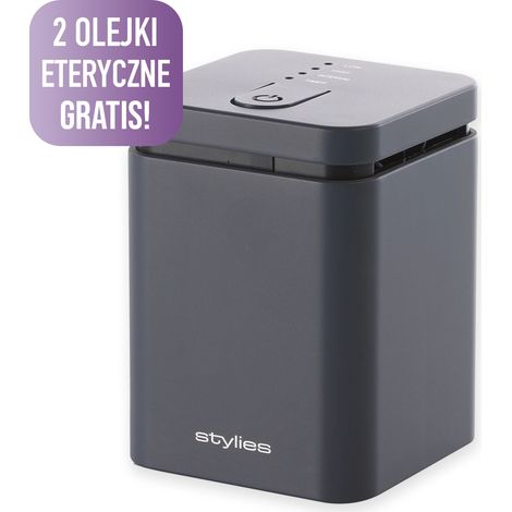 Diffusore di oli essenziali Stylies Elara Gray + 2 oli in omaggio