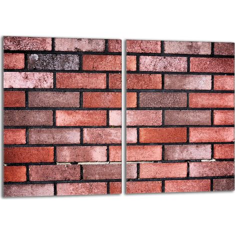 Piastra protettiva in vetro per stufa 2x40x52 Brick (1/5)