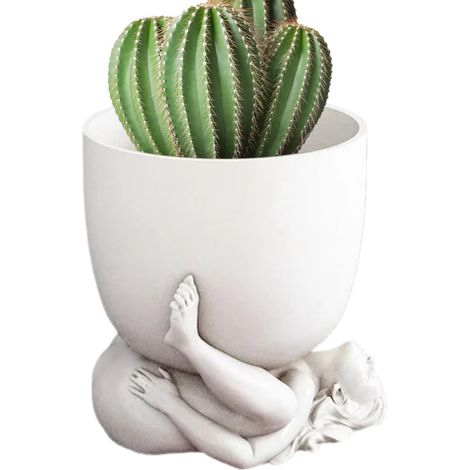 DI ART BODY POTS Blumenpflanze für Innenblumen Figur für