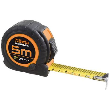Beta 1691BM/5 - Messbänder Bi-Material ABS Anti-Schock Band Gehäuse de Stahl Klasse de Genauigkeit II