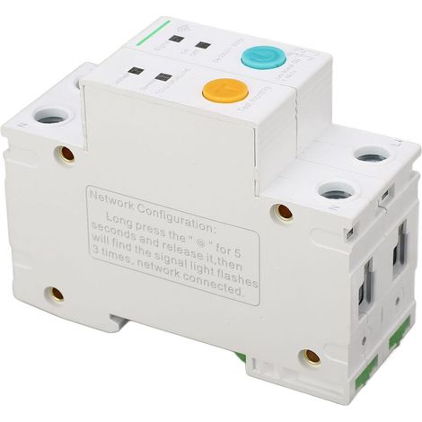 Disjoncteur WiFi 30mA Protection contre les fuites 2P 40A APP commutateur de télécommande avec synchronisation 230V (1/5)
