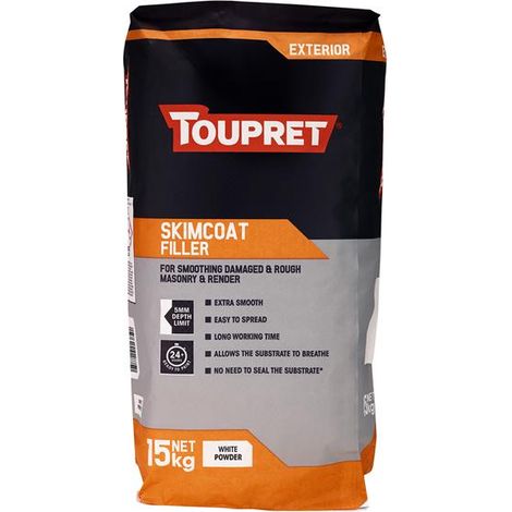Toupret TTEGFAPO15GB Exterior Skimcoat Filler 15kg TOUTTEGFAP15 (1/2)