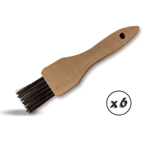 Brosse métallique - Pinceau - Lot de 6 - Acier trempé