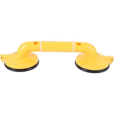 Barre d’appui jaune 39 cm ventouse forte adhérence (1/5)