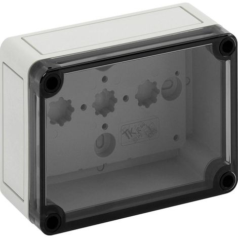 Coffret d'installation Spelsberg TK PS 1309-6-t 11100901 gris clair (RAL 7035) 130 x 94 x 57 Polycarbonate, Polystyrène (1/3)