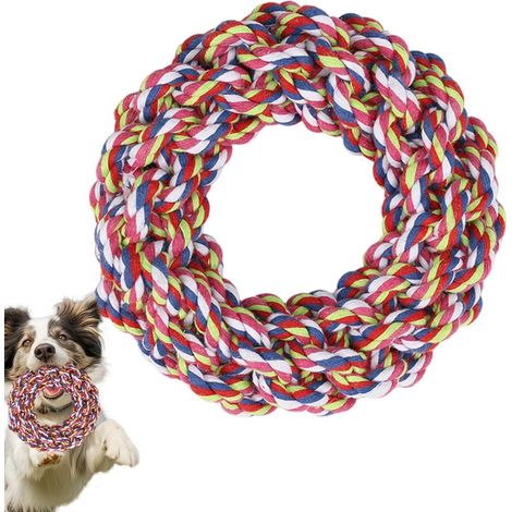 Dog Rope Toy,Teeth Cleaning Dog Toys Heavy Duty Dog Rope Toy,