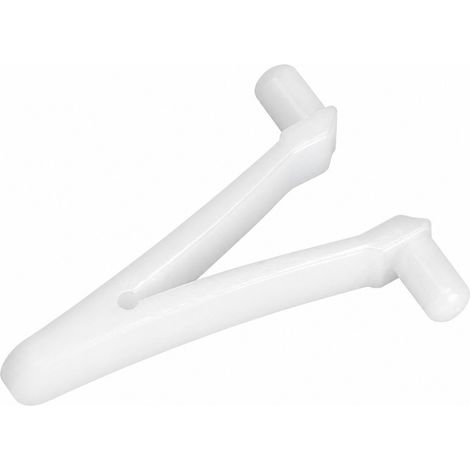 Lot de 6 pinces papillon en V pour brosse de piscine/spa, râteau à feuilles, écumoire, tête d'aspirateur (1/3)