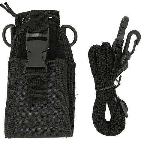 Schutzhülle aus Nylon für Walkie-Talkies mit verstellbarem Tragegurt, kompatibel mit Kenwood MSC-20C