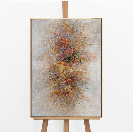 Gemälde Palette des Lichts Rahmen Gold 70x50 cm (1/5)