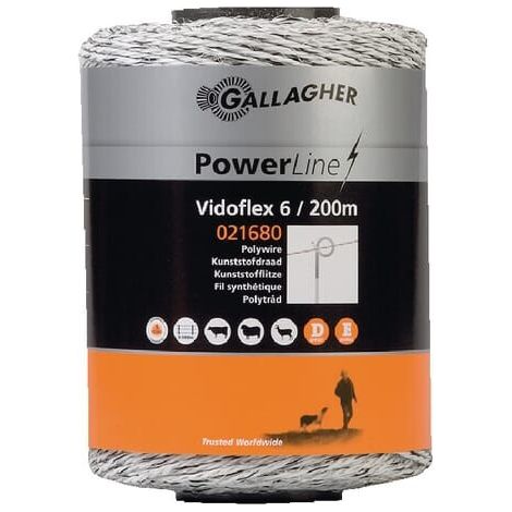 Vidoflex 6 200m weiß GALLAGHER 021680GAL