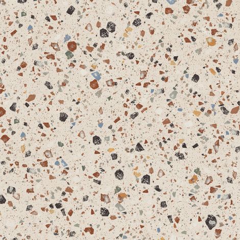 Carrelage effet Terrazzo Sanpolo coccio mix 120x120 cm - Réflex boutique