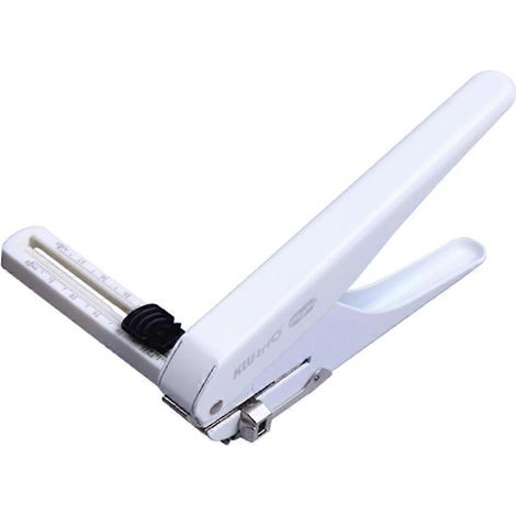 Perforatrice à un trou manuelle en métal pour feuilles mobiles A4A5 et B5pour cahierblanche (1/5)