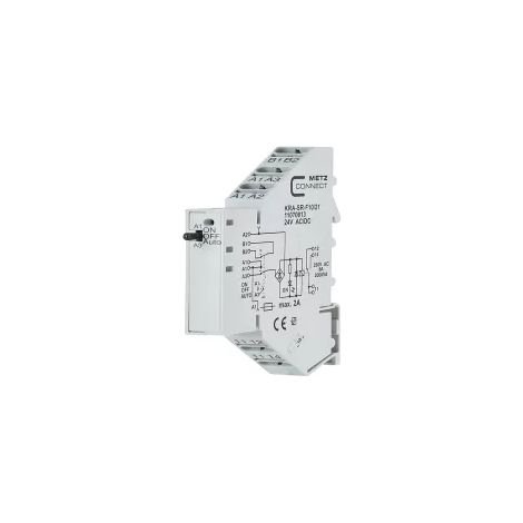 Koppelbaustein 24, 24 V/AC, V/DC (max) 1 Wechsler Metz Connect 11070813 1 St. (1/2)