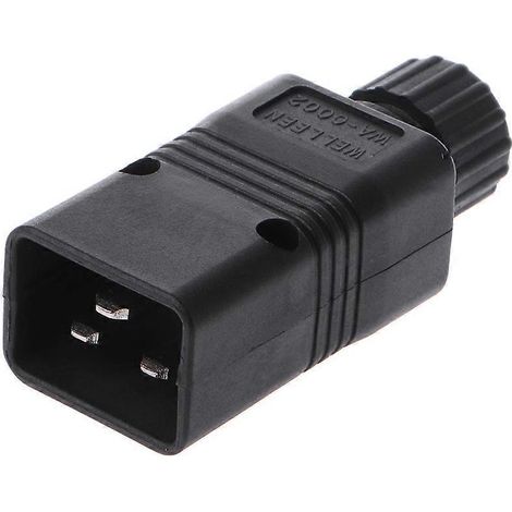 IEC 320 C20 Stecker, Netzstecker für Computer, 16 A, 250 V