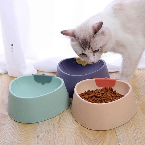 Gamelles pour animaux en forme de fraise pour chatons et petits chiens. (1/4)