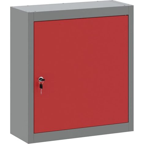 Armoire à outils avec étagères, gris rougeâtre, 50 x 20 x 55 cm