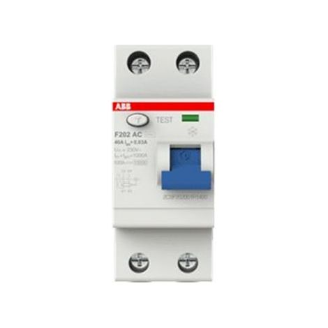 ABB interruttore differenziale puro 2P 40A 30MA - F427801