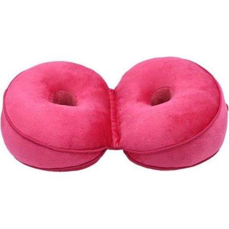 Fesses en Peluche Coussin de Siège Confort Orthopédique pour Femme Coussin de Siège de Chaise de Bureau Coussin de Massage de (1/5)